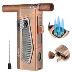 FANKAI 4 Torch Jet Flame Cigar Lighter