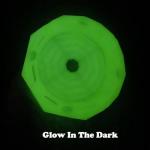 KUVIS Glow-in-the-Dark Portable Silicone Ashtray