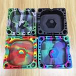 KUVIS Rasta Portable Silicone Ashtray for Smoking