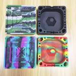 KUVIS Rasta Portable Silicone Ashtray for Smoking