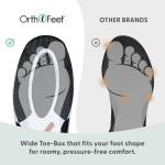 Orthofeet Men's Knit Lava Sneakers