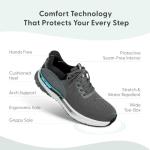 Orthofeet Men's Tilos Slip-On Sneakers