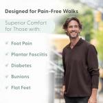 Orthofeet Men's Edgewater Walking Shoes