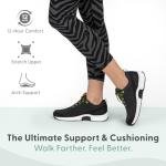 Orthofeet Women's Wide Knit Sneakers