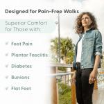 Orthofeet Women's Wide Knit Sneakers