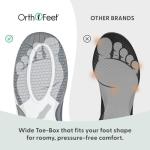 Orthofeet Women's No-Tie Sneakers 