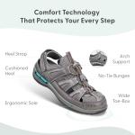 Orthofeet Women's Verona Comfort Sandals