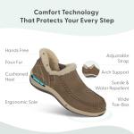 Orthofeet Women's Hands-Free Slipper