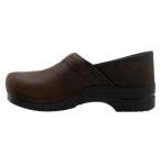Dansko Men's Black Oiled Leather Professional Clogs