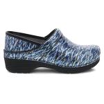 Dansko Women's Blue Waves Patent Clogs