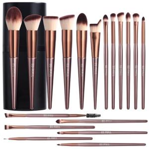 BS-MALL 18-Piece Makeup Brush Set with Case