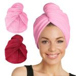 Turbie Twist Microfiber Hair Towel 2-Pack