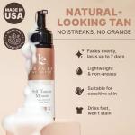 Natural Self Tanner Mousse for Streak-Free Glow