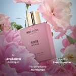 BellaVita Luxury Rose Perfume for Women 100ml