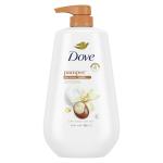 Dove Shea Butter & Vanilla Body Wash with Pump