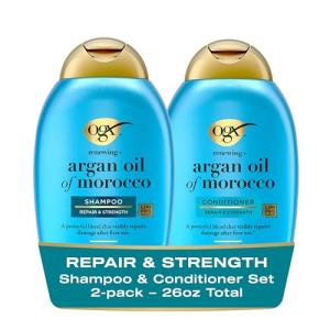 OGX Argan Oil Shampoo & Conditioner Set, 2 Pack