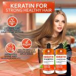 Sulfate Free Keratin Shampoo and Conditioner Set