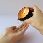 Soybean Wax Massage Oil Candle - Caramel Whisky