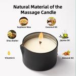 Soybean Wax Massage Oil Candle - Caramel Whisky