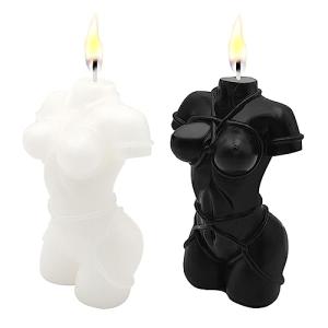 Female Body Shaped Scented Candles - 2 Pack
