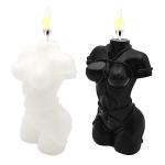 Female Body Shaped Scented Candles - 2 Pack