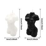 Female Body Shaped Scented Candles - 2 Pack