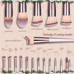 18-Piece Premium Makeup Brush Set with Case