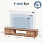 DUMOS 70" Mid-Century Modern TV Stand with Storage