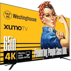 Westinghouse 65-Inch 4K Smart TV with Voice Remote