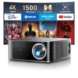 TOPTRO X9 4K Smart Projector with Dolby Audio