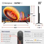 Westinghouse 65-Inch 4K Smart TV with Voice Remote