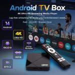 LEFFOT RK3518 4K Streaming TV Box