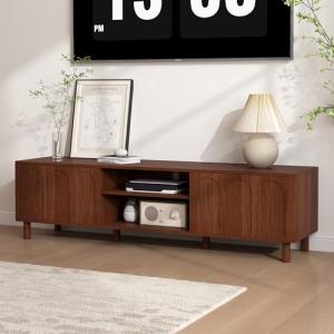 Modern TV Stand for 70'' TVs with Storage