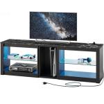 Bestier 70-Inch TV Stand with Power Outlets