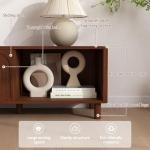 Modern TV Stand for 70'' TVs with Storage