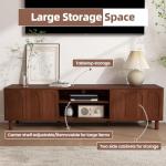 Modern TV Stand for 70'' TVs with Storage