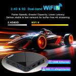 LEFFOT RK3518 4K Streaming TV Box