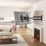 Perlegear Full Motion Corner TV Wall Mount