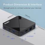 LEFFOT RK3518 4K Streaming TV Box