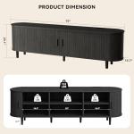 OneBlis 70" Mid Century Modern TV Stand