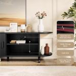 OneBlis 70" Mid Century Modern TV Stand