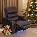 MCombo Power Recliner Chair with Headrest & USB Ports