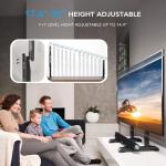 Wobble-Free TV Stand for 24-80 Inch TVs