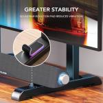 Wobble-Free TV Stand for 24-80 Inch TVs