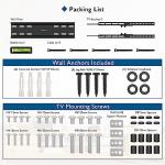 BONTEC Tilting TV Wall Mount for 23-60 Inch TVs