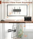 Full Motion TV Wall Mount for 32-65 Inch TVs