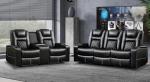 CANMOV Electric Recliner Sofa Set with Cup Holders