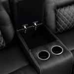 CANMOV Electric Recliner Sofa Set with Cup Holders