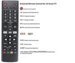 Universal Remote for LG Smart TVs - Many Models