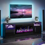 VITESSE 36" Electric Fireplace TV Stand for 80" TVs